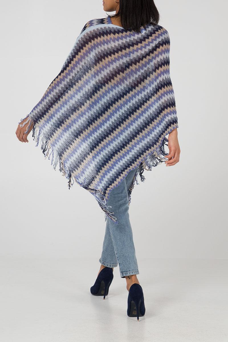 Qed London Missoni Poncho