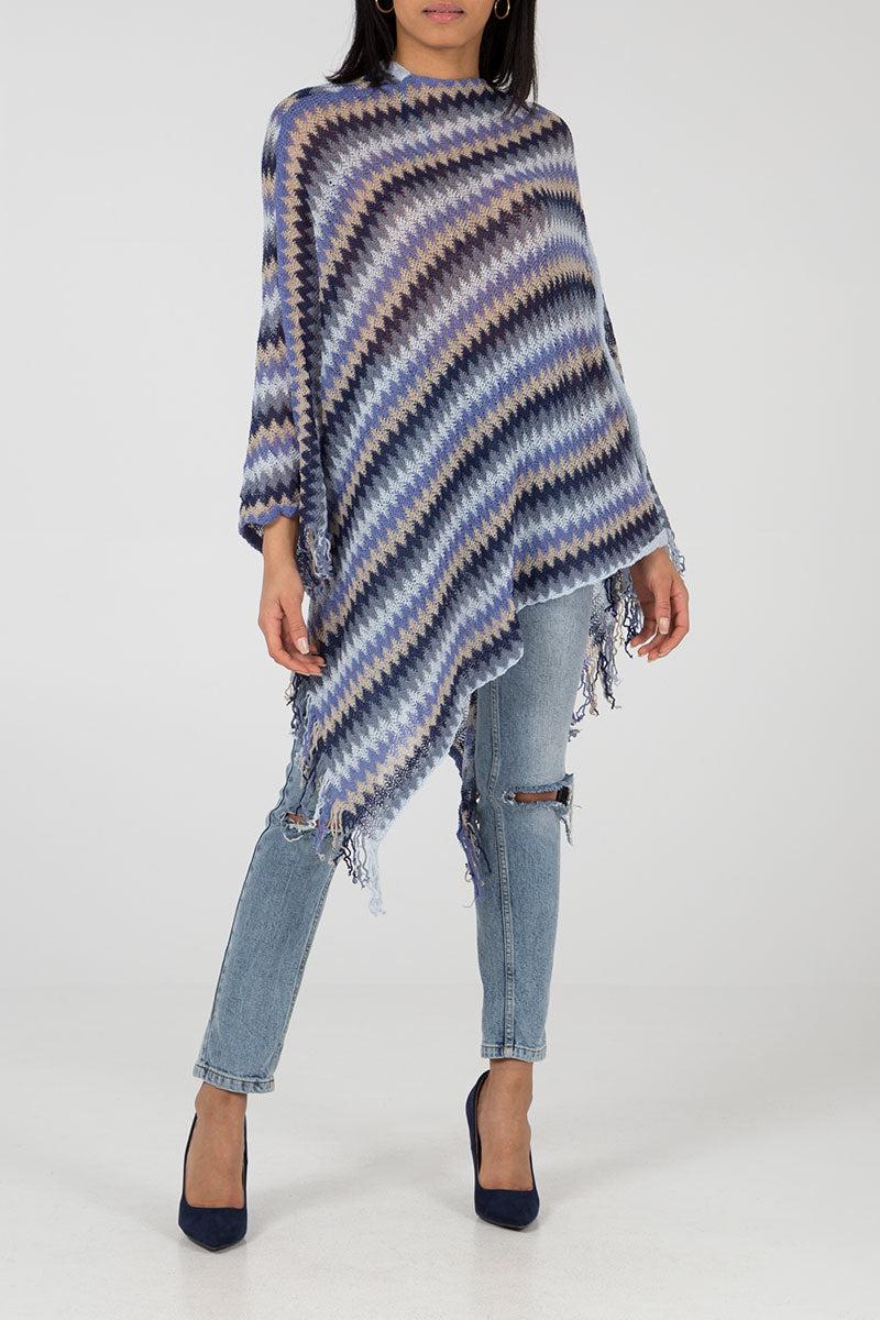 qed london Missoni Poncho