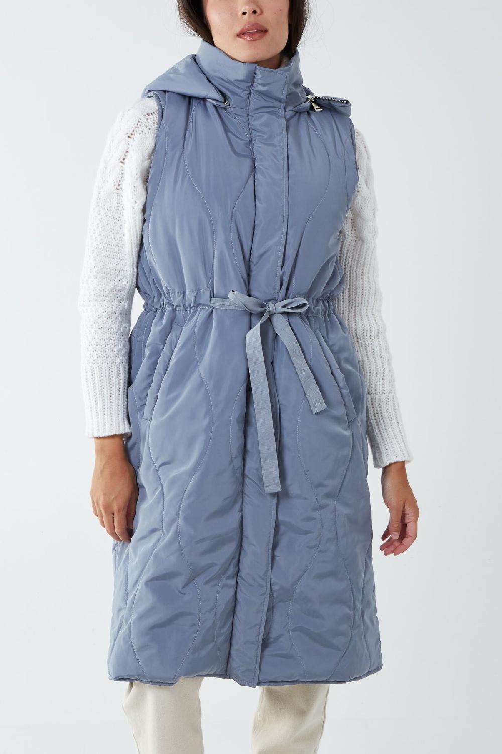 Qed London Onion Quilted Gilet