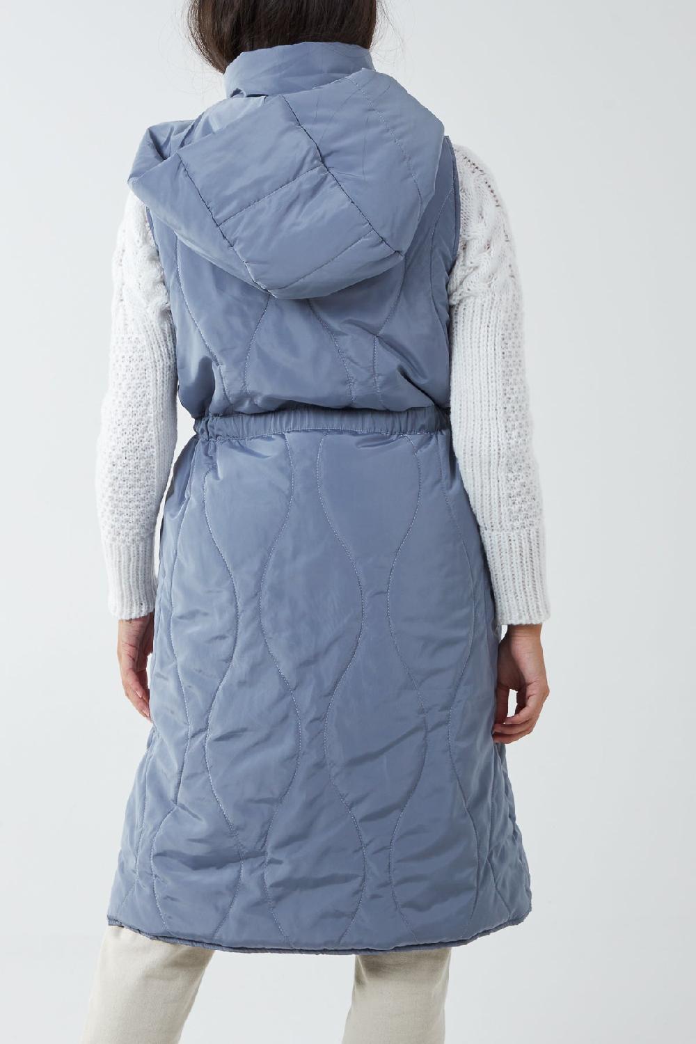 Qed London Onion Quilted Gilet