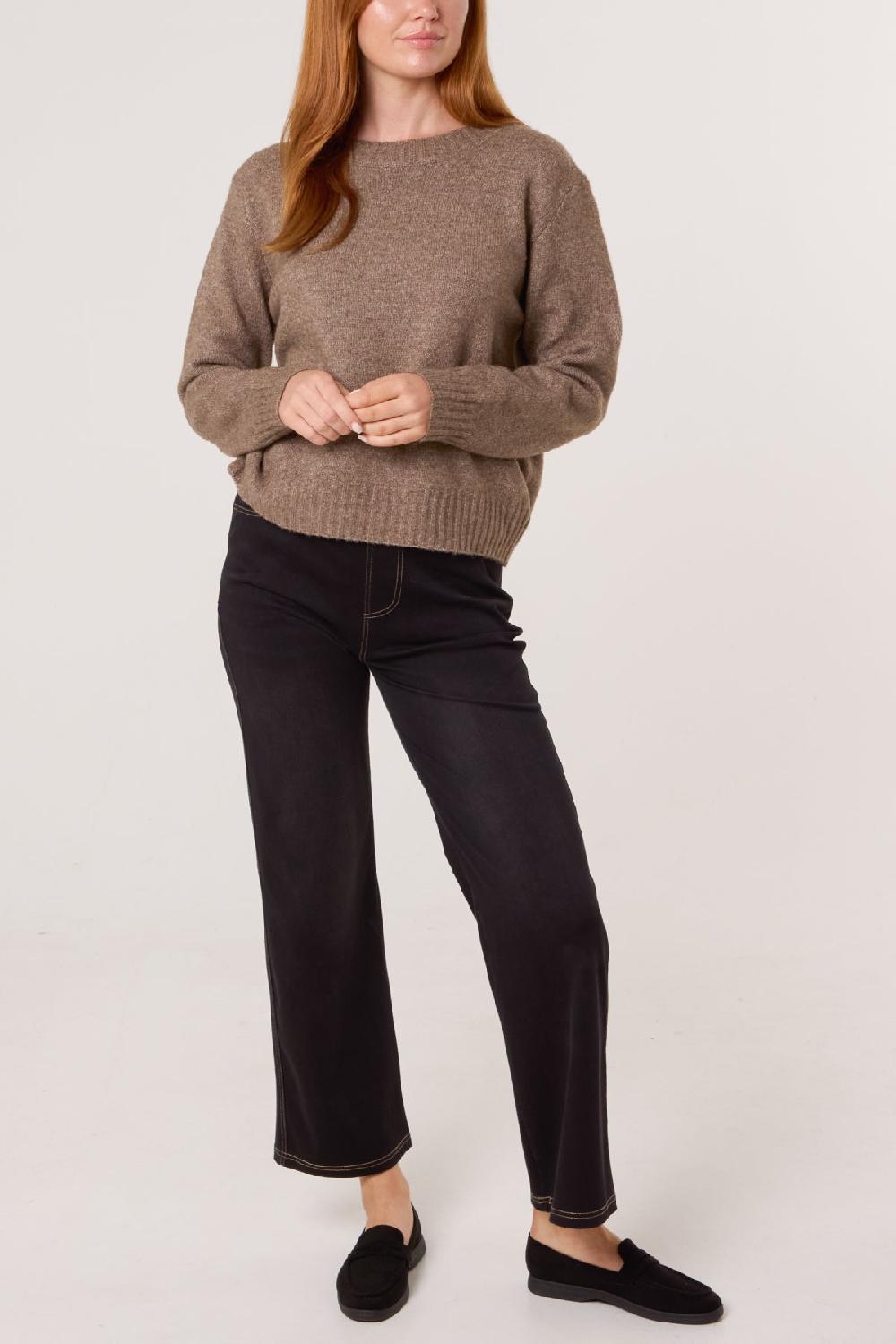 Qed London Open Back Knot Jumper