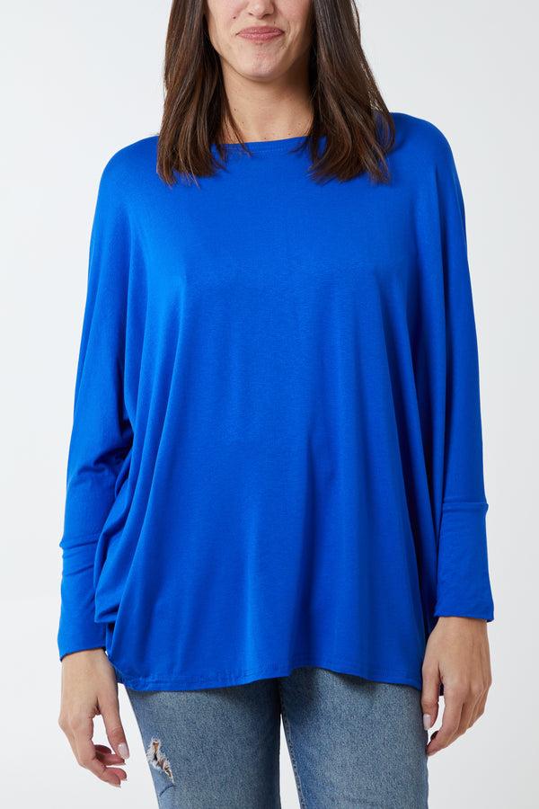 Qed London Oversize Batwing Top