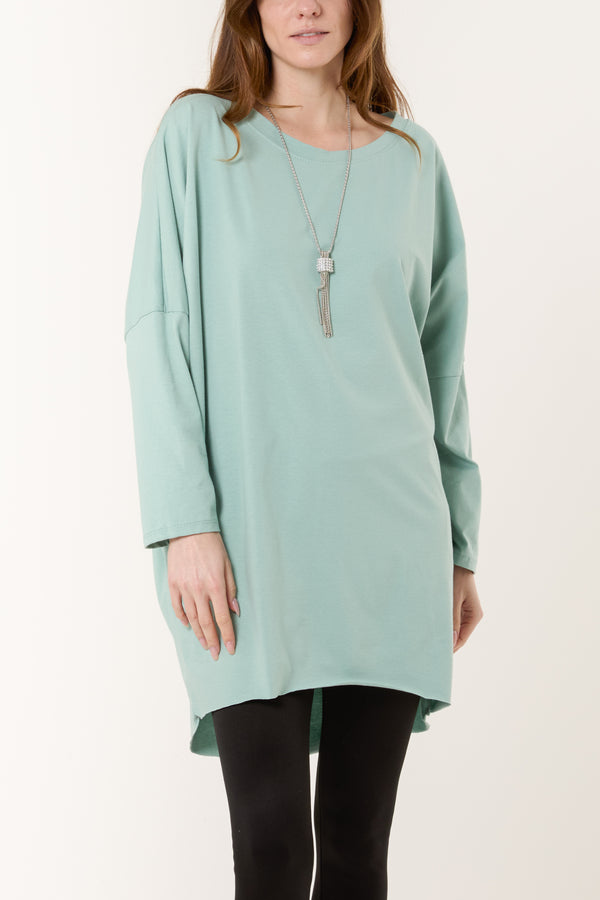 Qed London Oversized Necklace Top