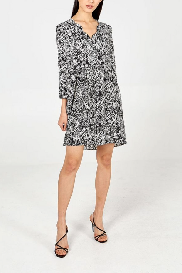 qed london Printed Mini Dress