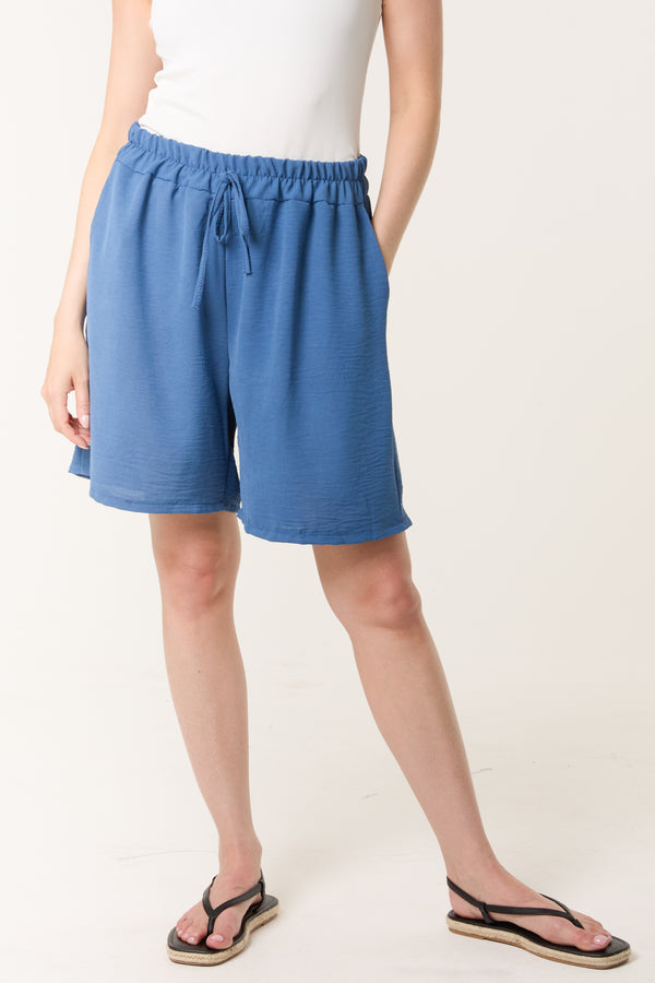 qed london Relaxed Fit Pockets Bermuda Shorts