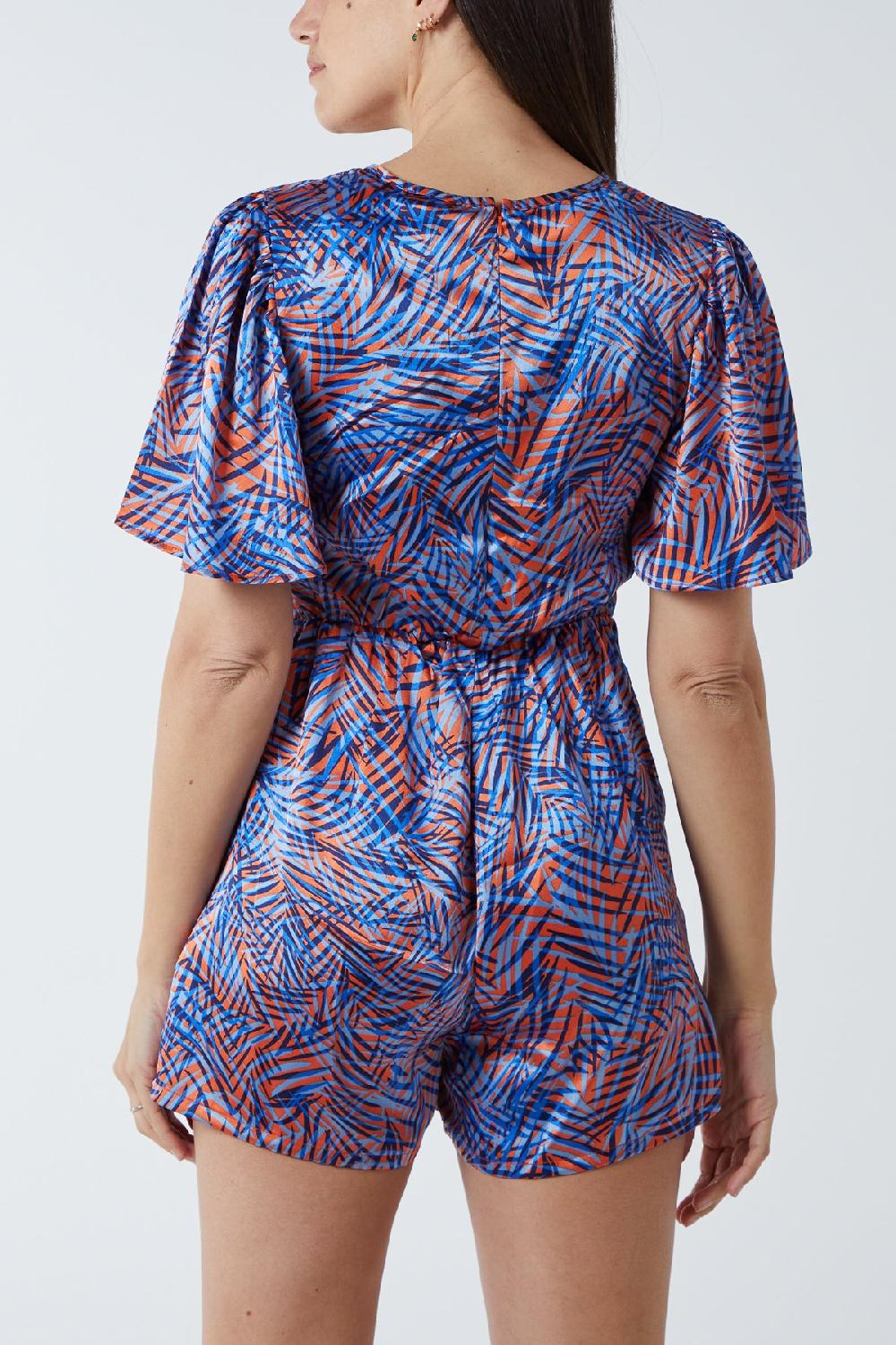 Qed London Ring Front Playsuit