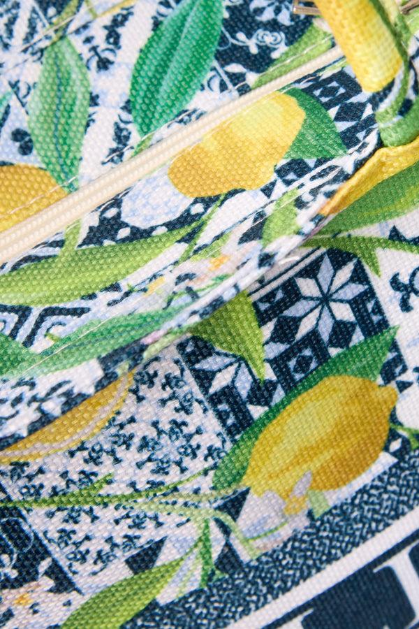 Qed London Sicilia Summer Tote Bag