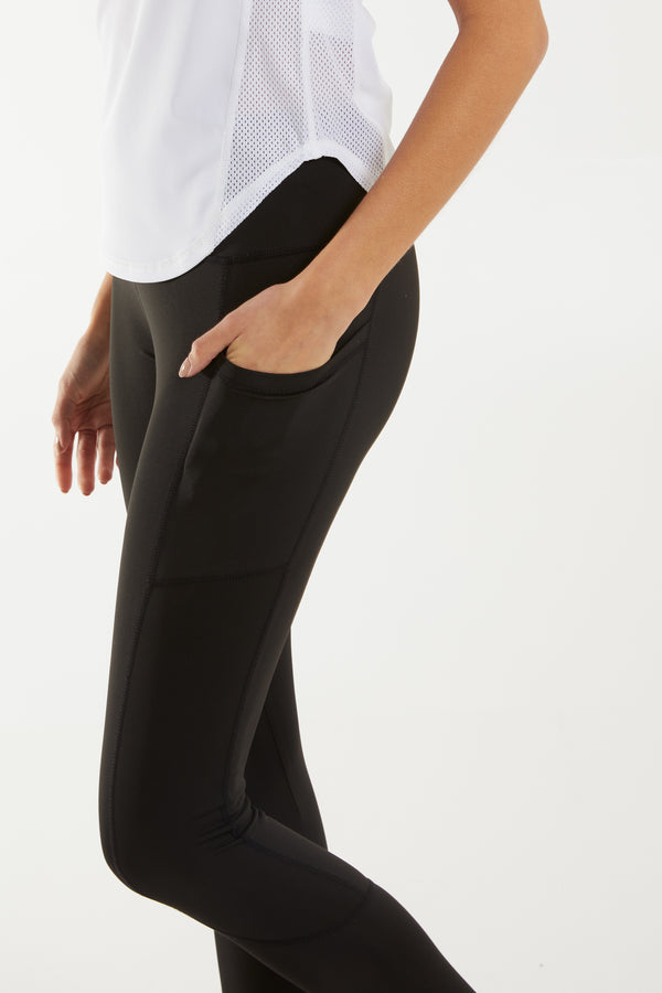 Qed London Side Pocket Activewear Leggings