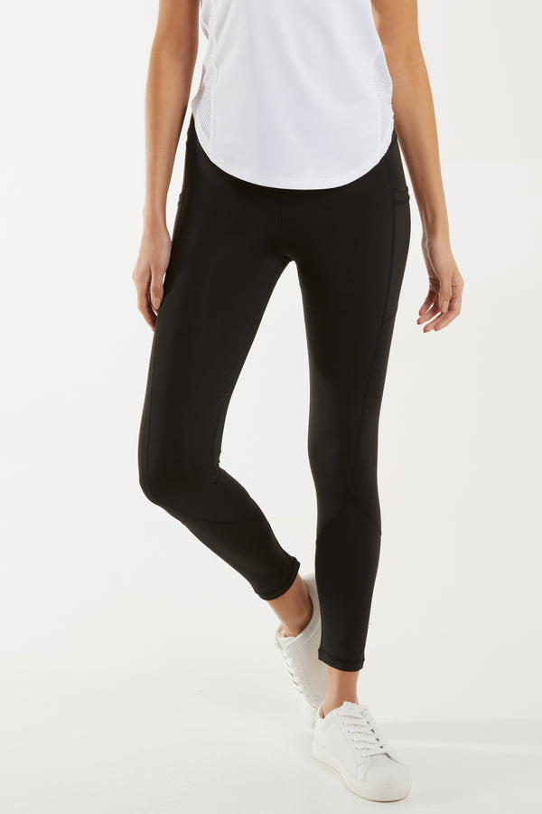 qed london Side Pocket Activewear Leggings