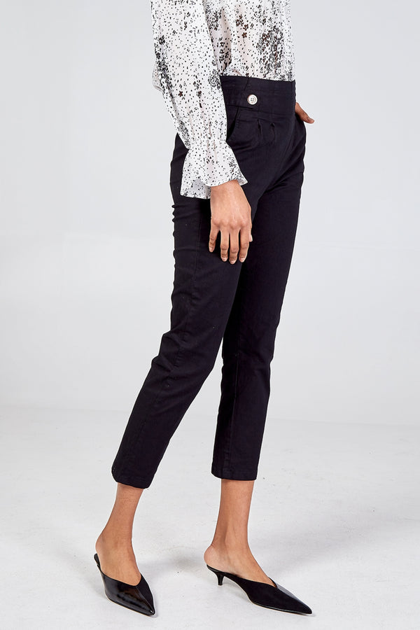 Qed London Side Tab Stretch Denim Jean