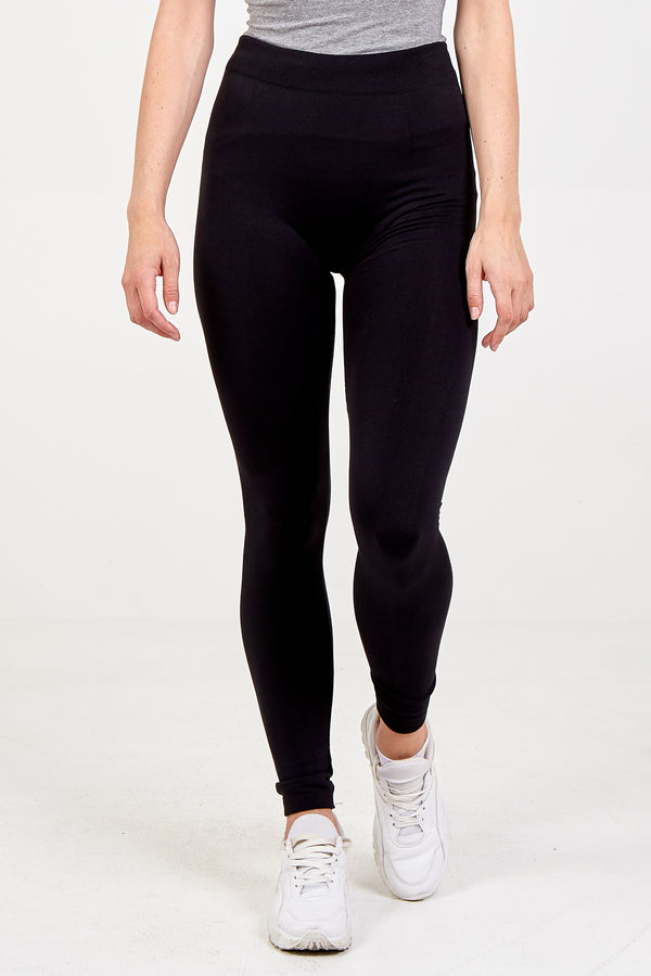 qed london Small Black Basic Legging