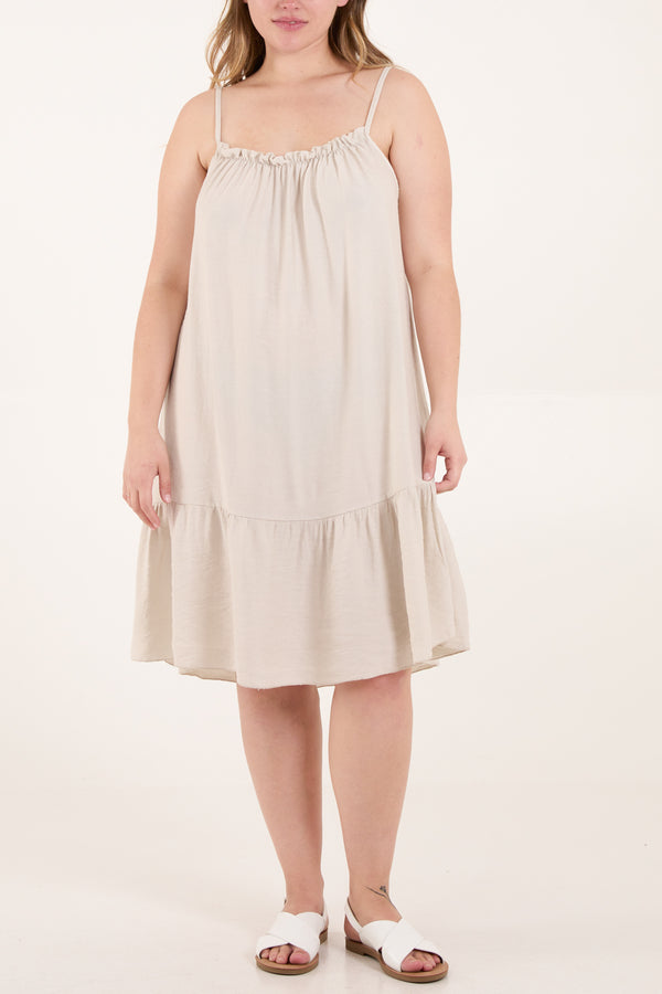 Qed London Smock Cami Mini Dress