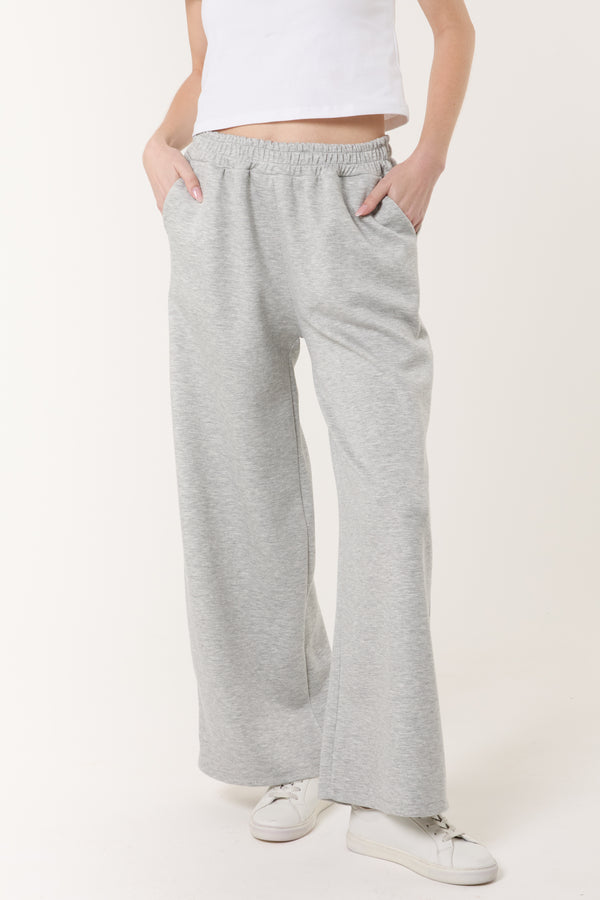 qed london Soft Sweat Straight Leg Trouser