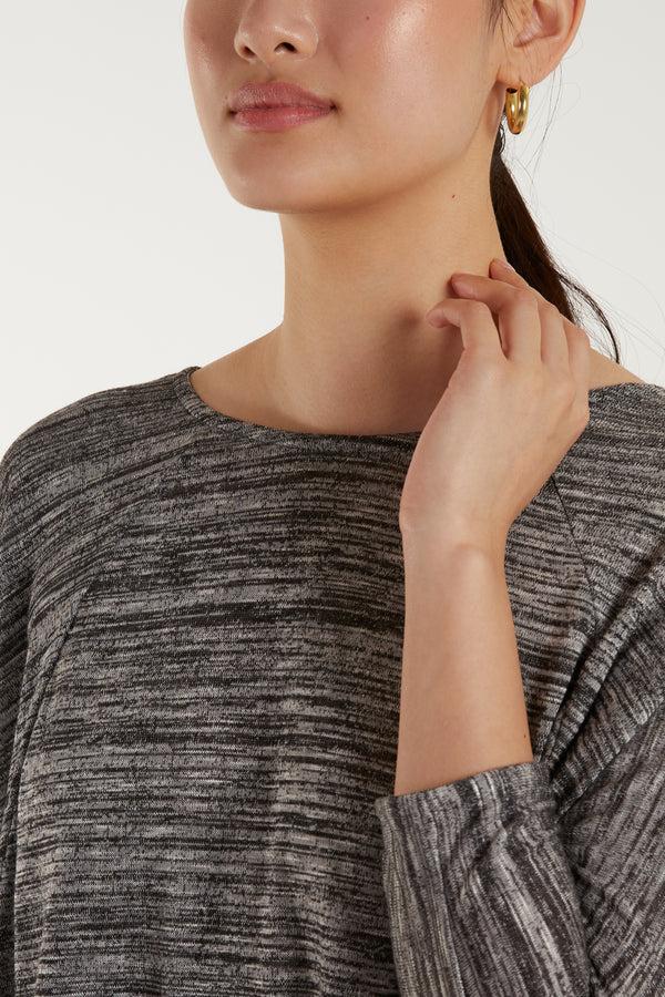 Qed London Space Dye Round Hem Tunic