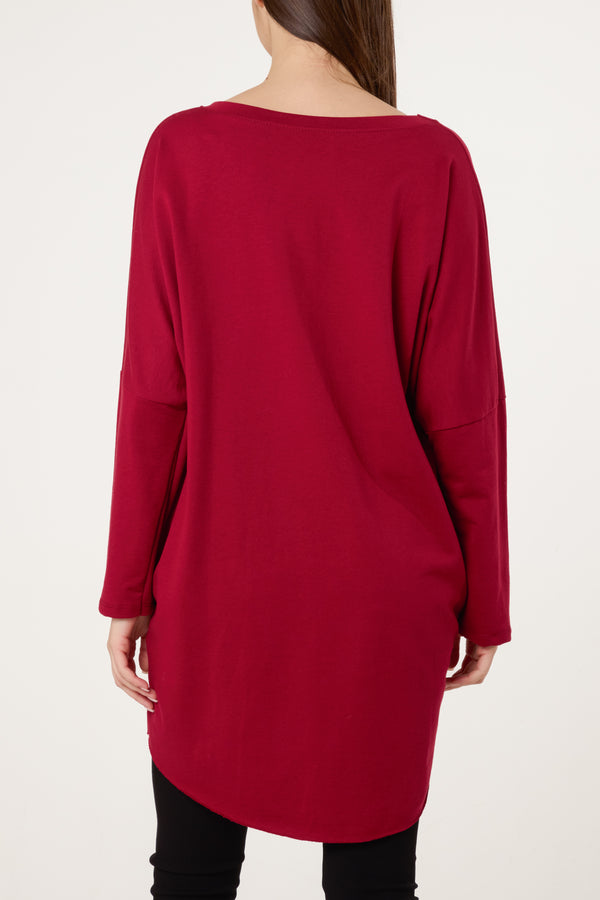Qed London Sparkling Baubles Sweat Dress