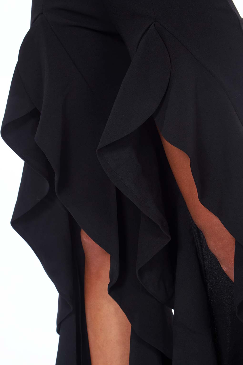 Qed London Split Front Mermaid Trousers