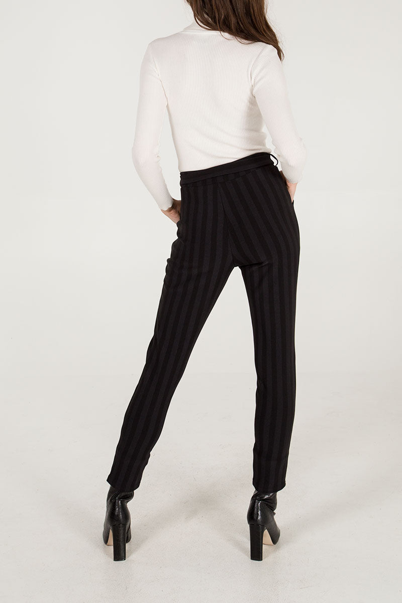 Qed London Stripe Trousers