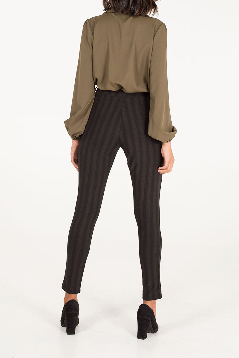 Qed London Stripe Trousers
