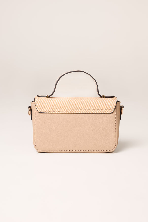 Qed London Structured Crossbody Bag W Pouch