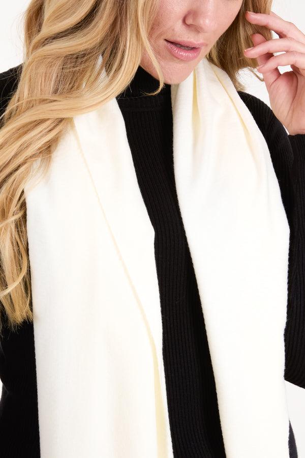 Qed London Super Soft Tassel Scarf