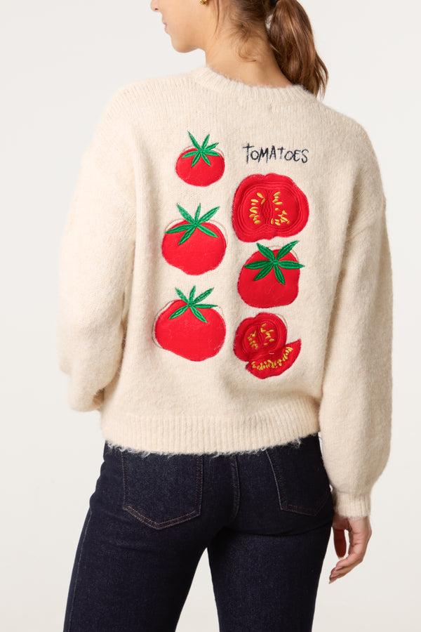 qed london Tomato Design Knit Jumper