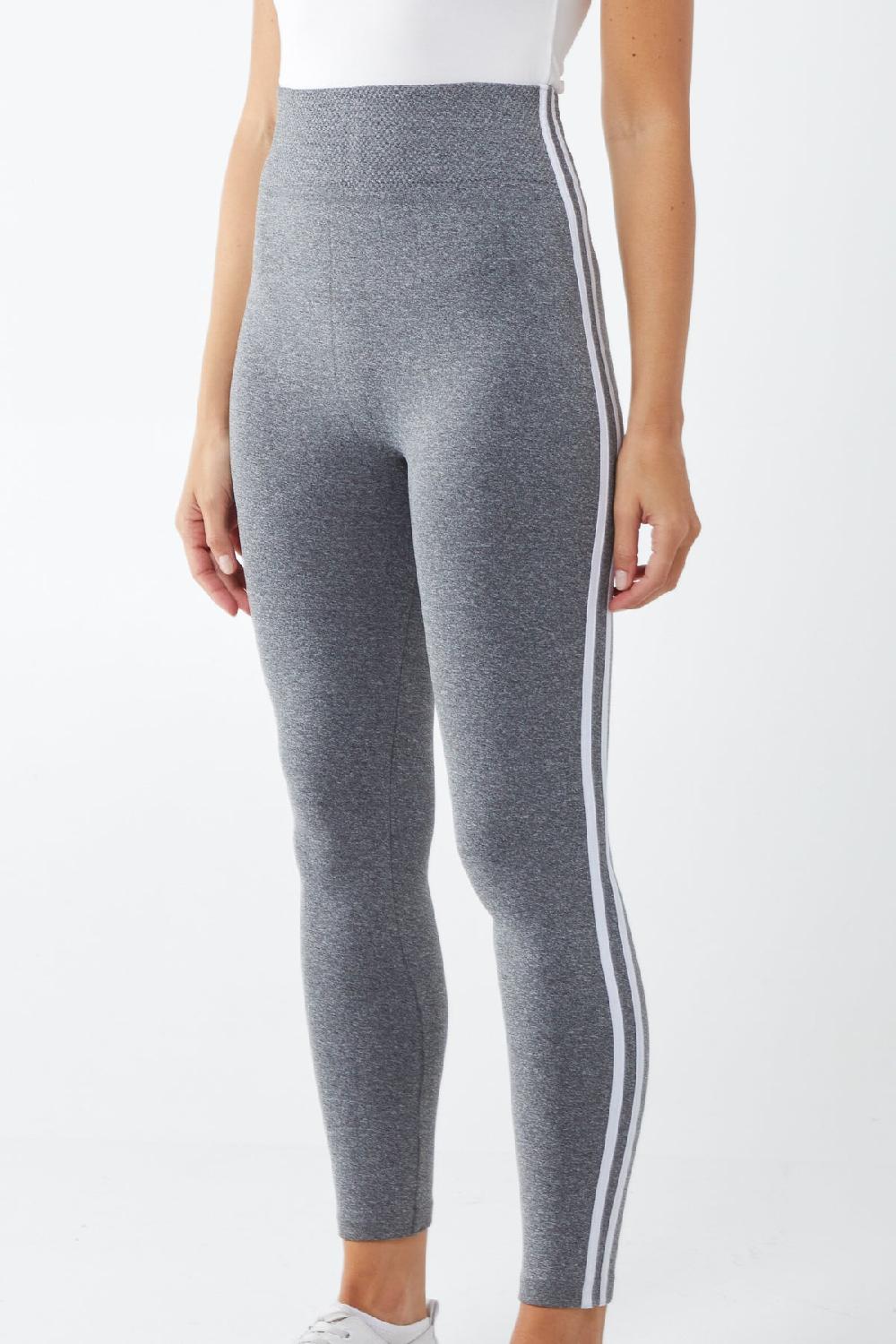 Qed London Two Side Stripe Fleece Lined Legging