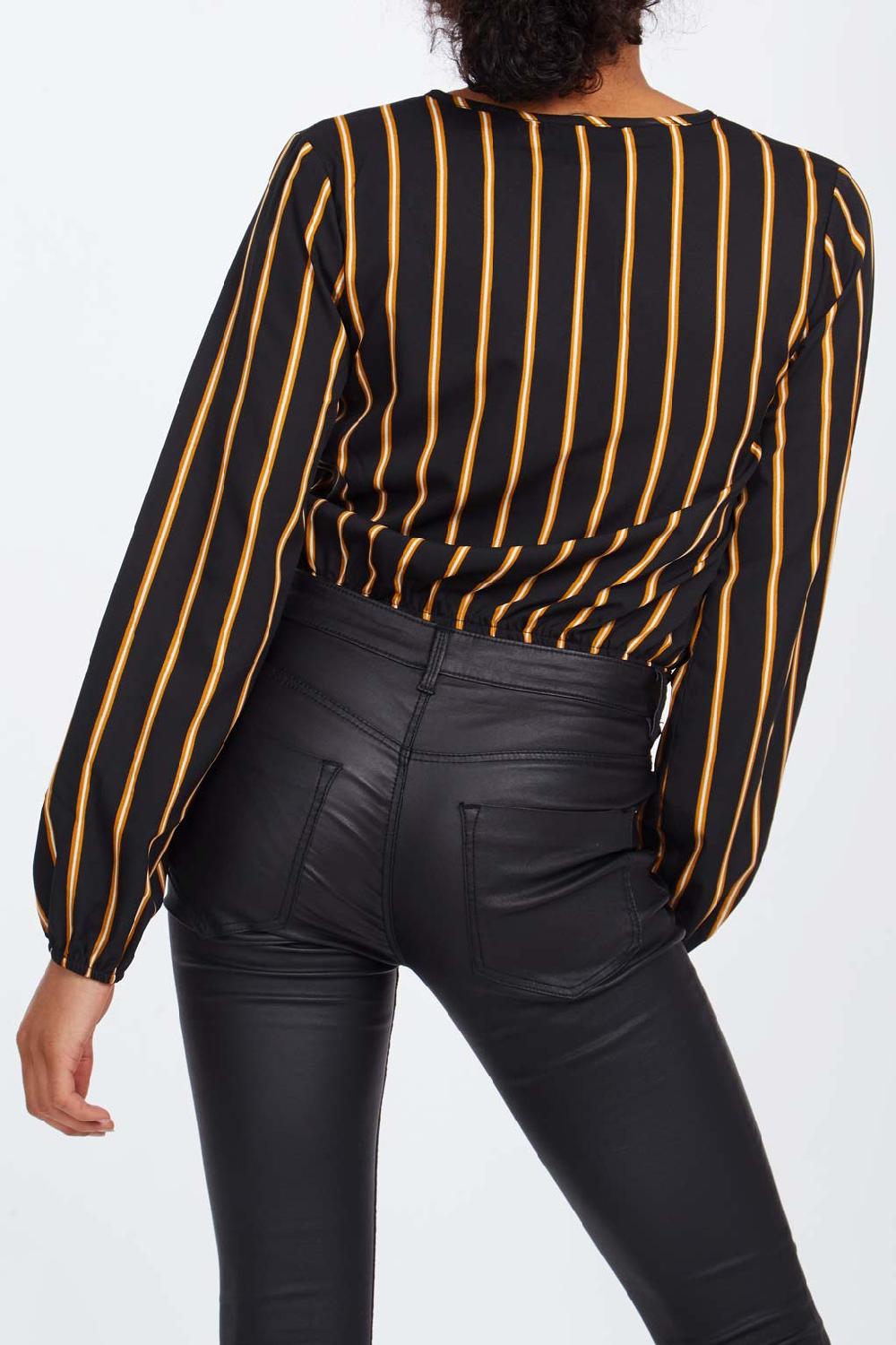 Qed London Wrap Front Bodysuit