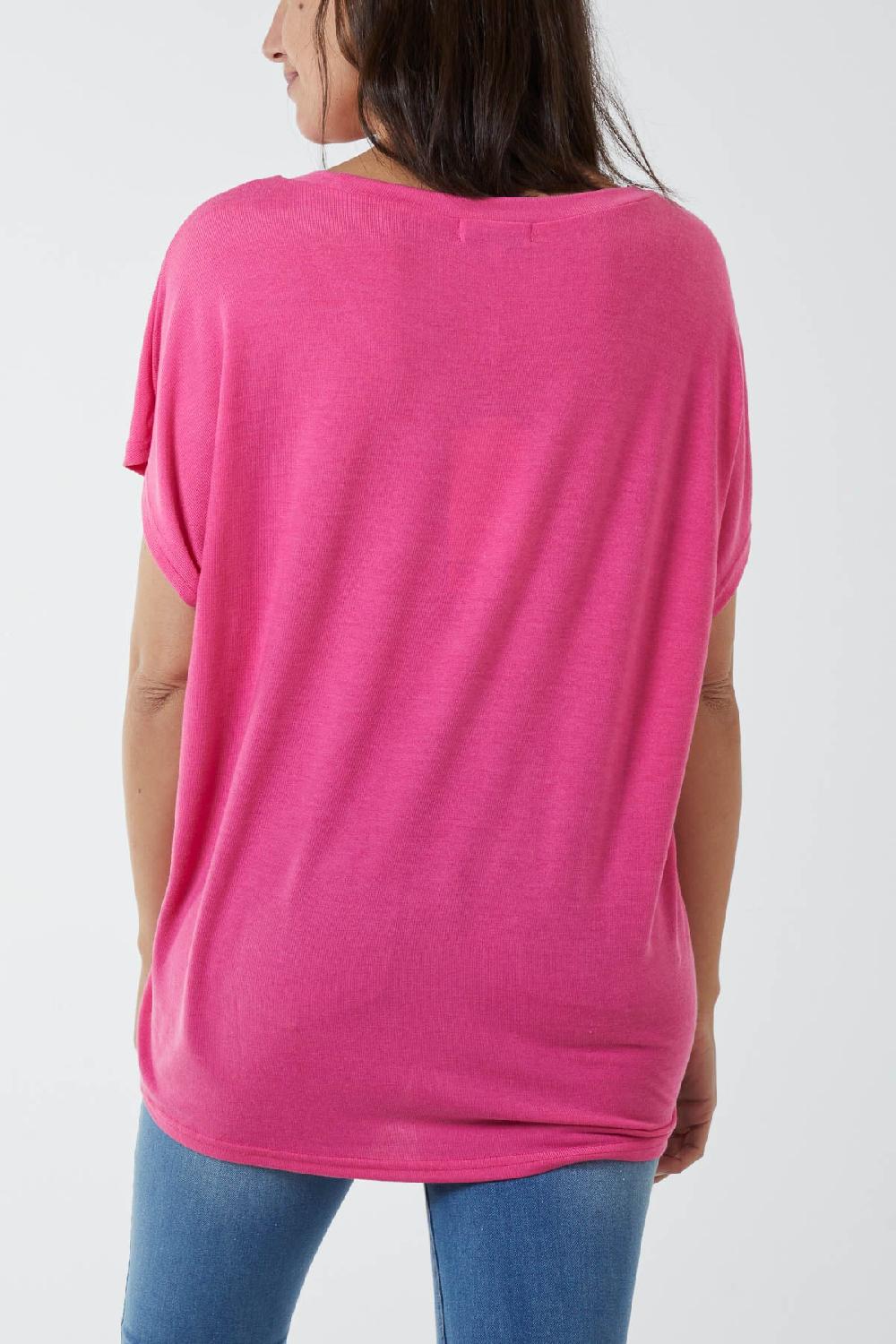 Qed London Yin & Yang Diamante Top