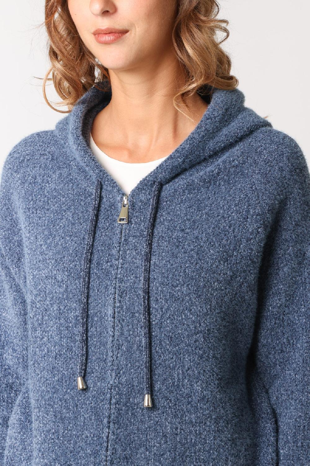 Qed London Zip Up Cosy Hoodie (New Colours Available)