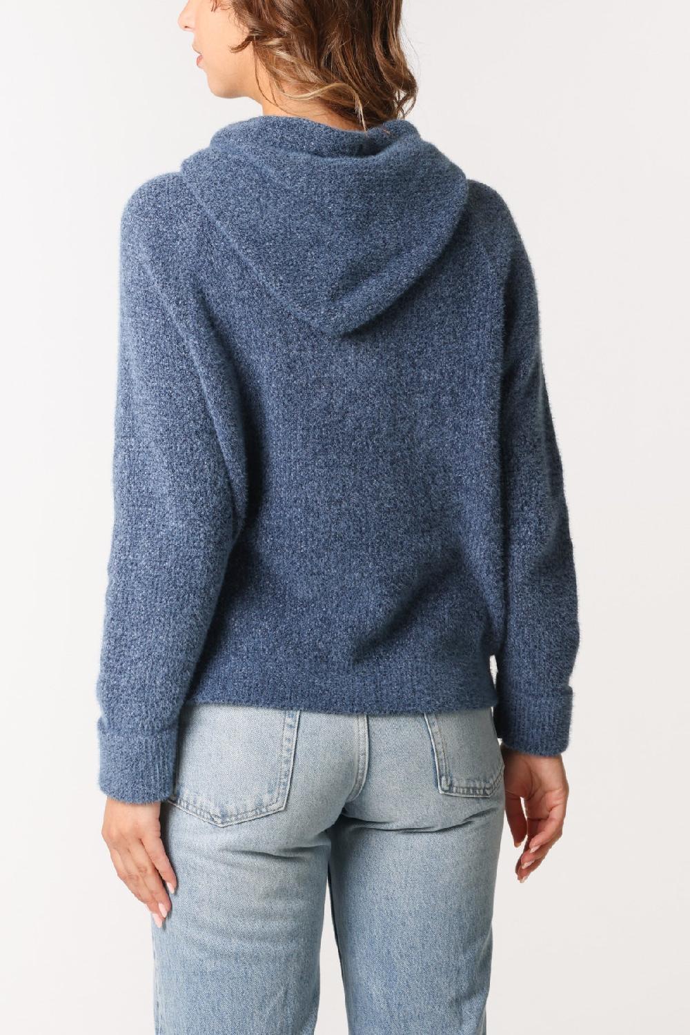 Qed London Zip Up Cosy Hoodie (New Colours Available)