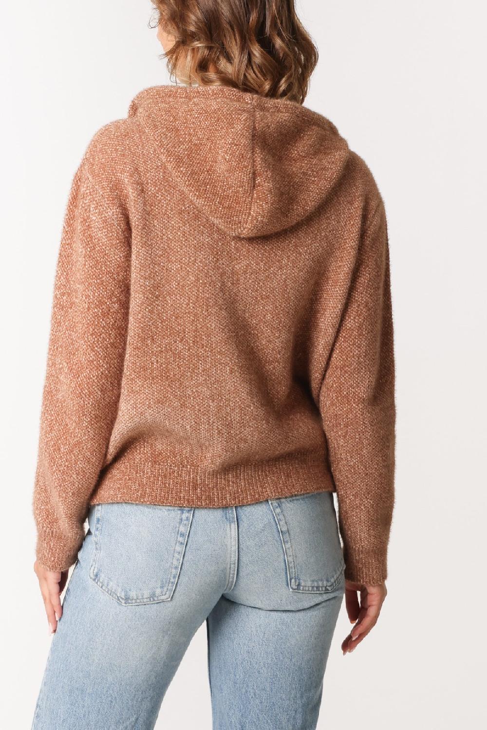 Qed London Zip Up Cosy Hoodie (New Colours Available)