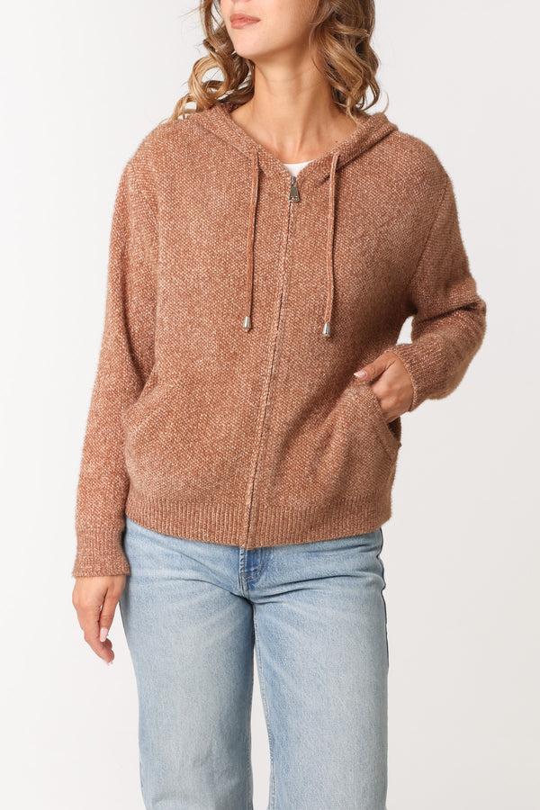 qed london Zip Up Cosy Hoodie (New Colours Available)