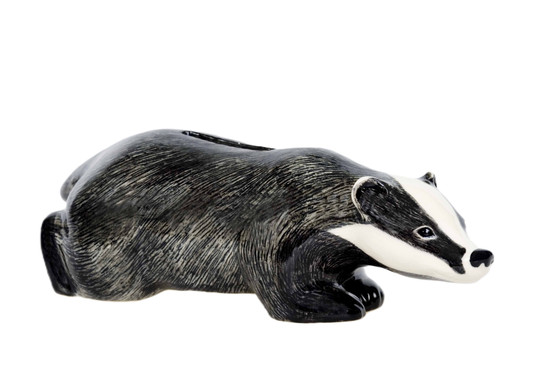 quail ceramics Badger Money Box