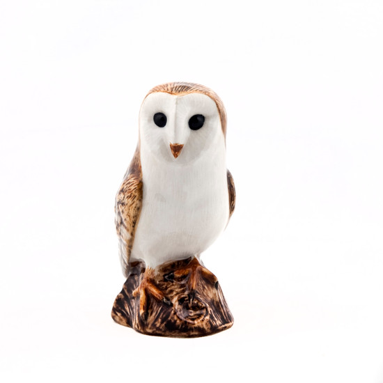 Quail Ceramics Barn Owl Figure