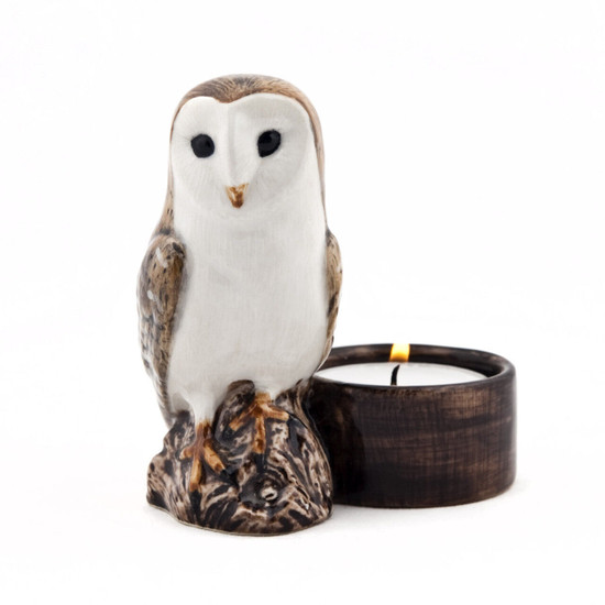 Quail Ceramics Barn Owl Tea Light Holder **2 FOR 1**