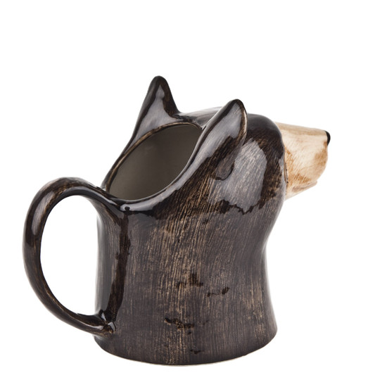 Quail Ceramics Black Bear Jug Medium