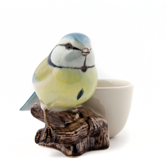 Quail Ceramics Blue Tit Egg Cup