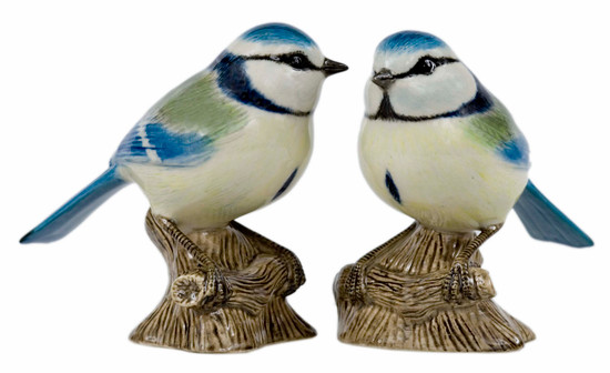 quail ceramics Blue Tit Figure (2)