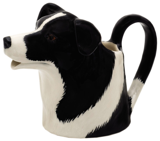 Quail Ceramics Border Collie Jug Medium