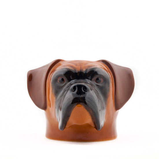 Quail Ceramics Boxer Face Egg Cup