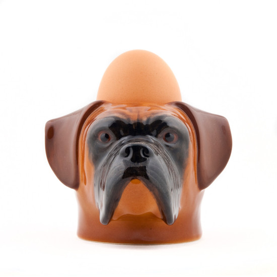 Quail Ceramics Boxer Face Egg Cup