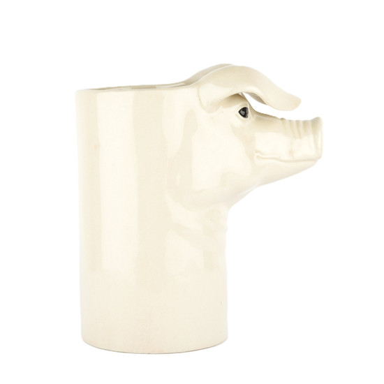 Quail Ceramics British Lop Pig Utensil Pot
