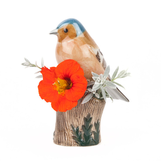 Quail Ceramics Chaffinch Bud Vase