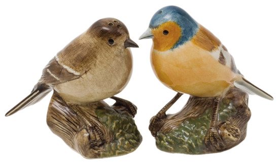 Quail Ceramics Chaffinch Salt And Pepper
