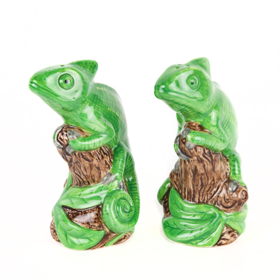 Quail Ceramics Chameleon Salt And Pepper