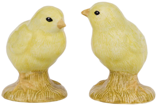 quail ceramics Chick Salt and Pepper