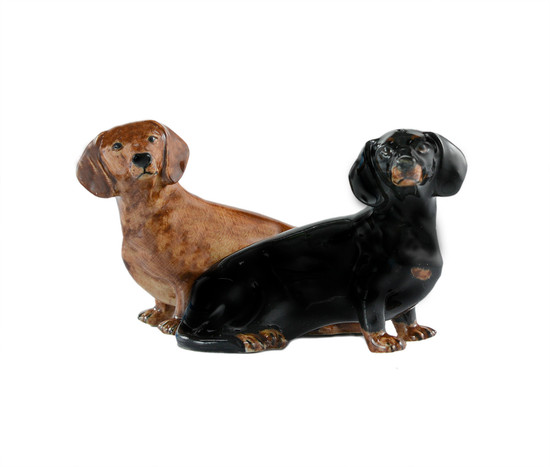 Quail Ceramics Dachshund Salt And Pepper