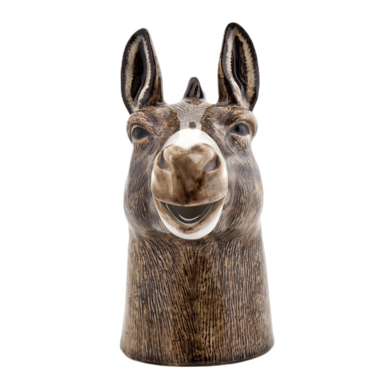 Quail Ceramics Donkey Jug Large