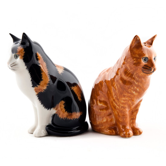 Quail Ceramics Eleanor And Vincent Salt And Pepper