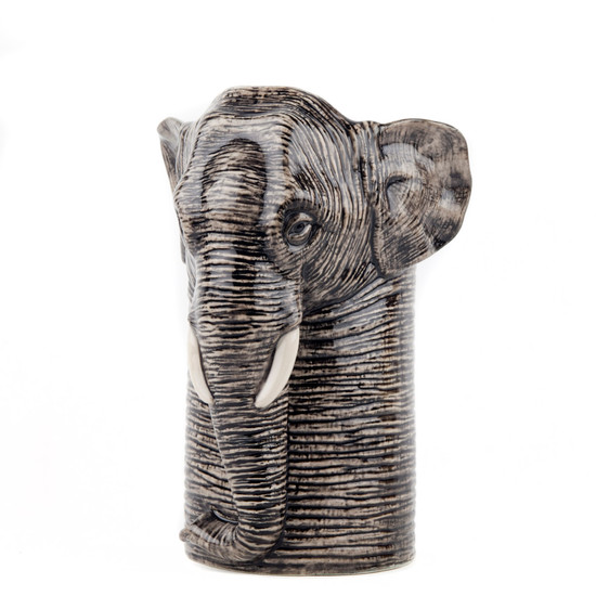 Quail Ceramics Elephant Utensil Pot
